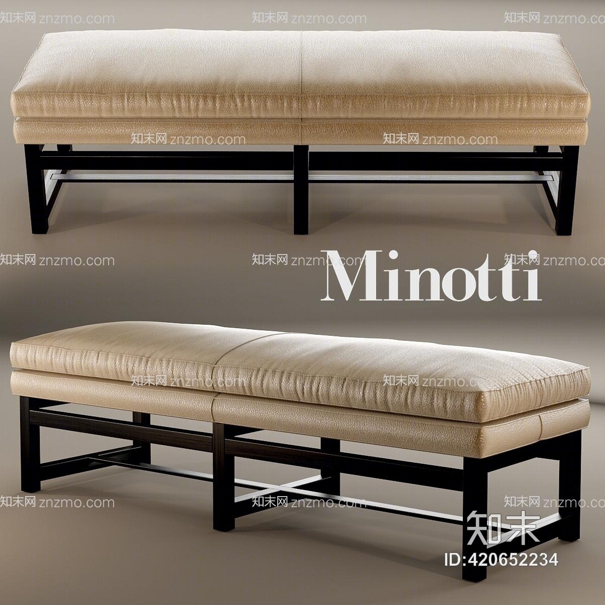 边踏凳子模型3D模型下载【ID:420652234】