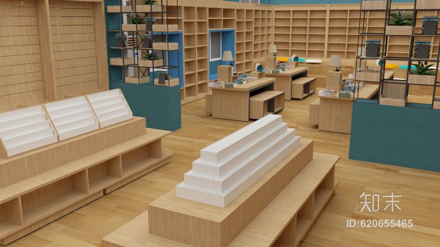 校园书店SU模型下载【ID:620655465】