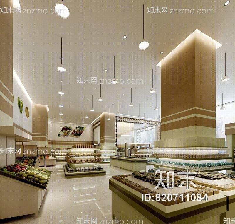 工业超市3D模型下载【ID:820711084】