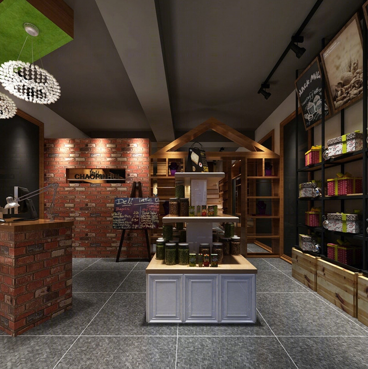 工业超市3D模型下载【ID:820711089】