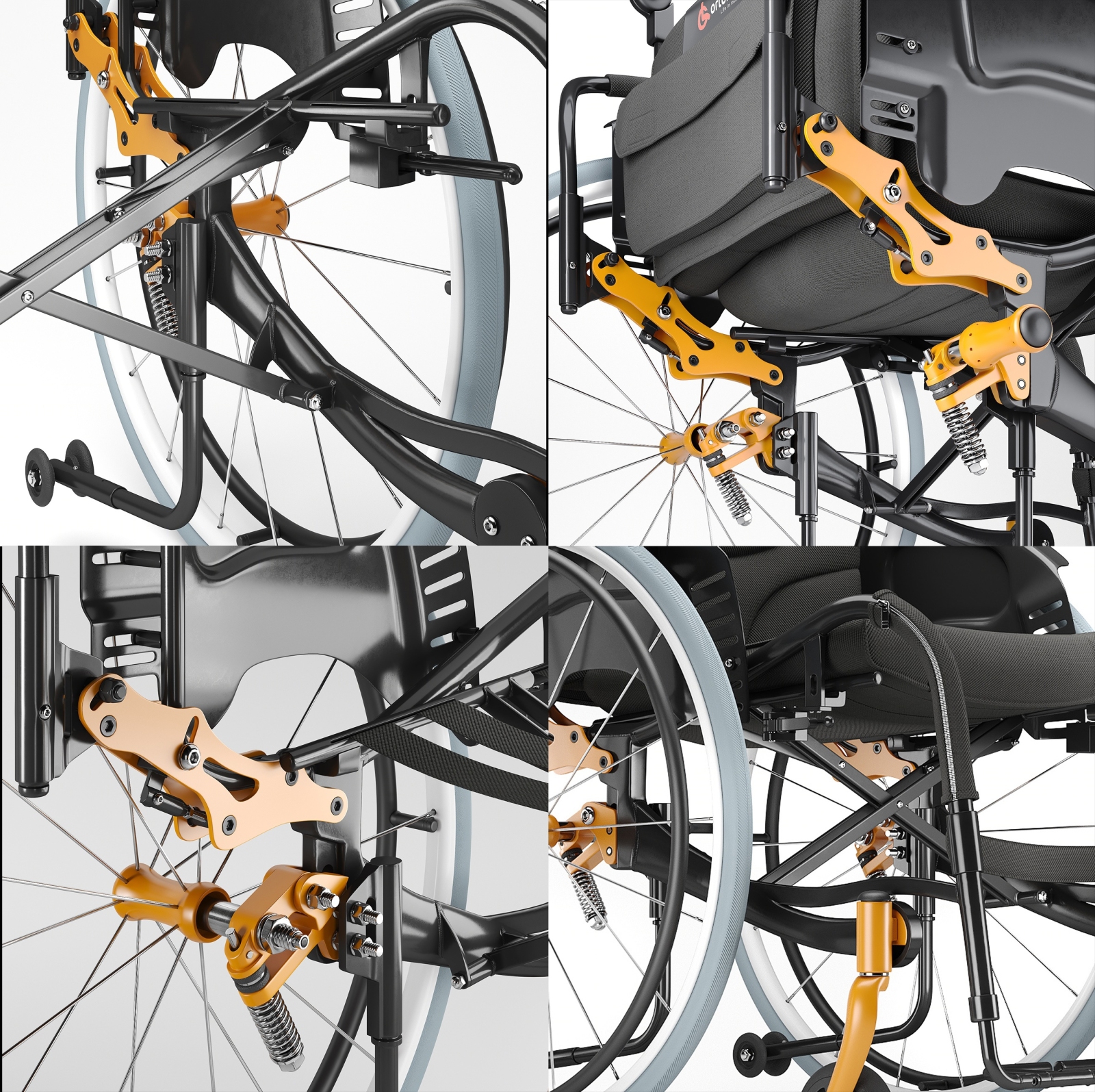 现代轮椅医疗器材3D模型下载【ID:520736081】