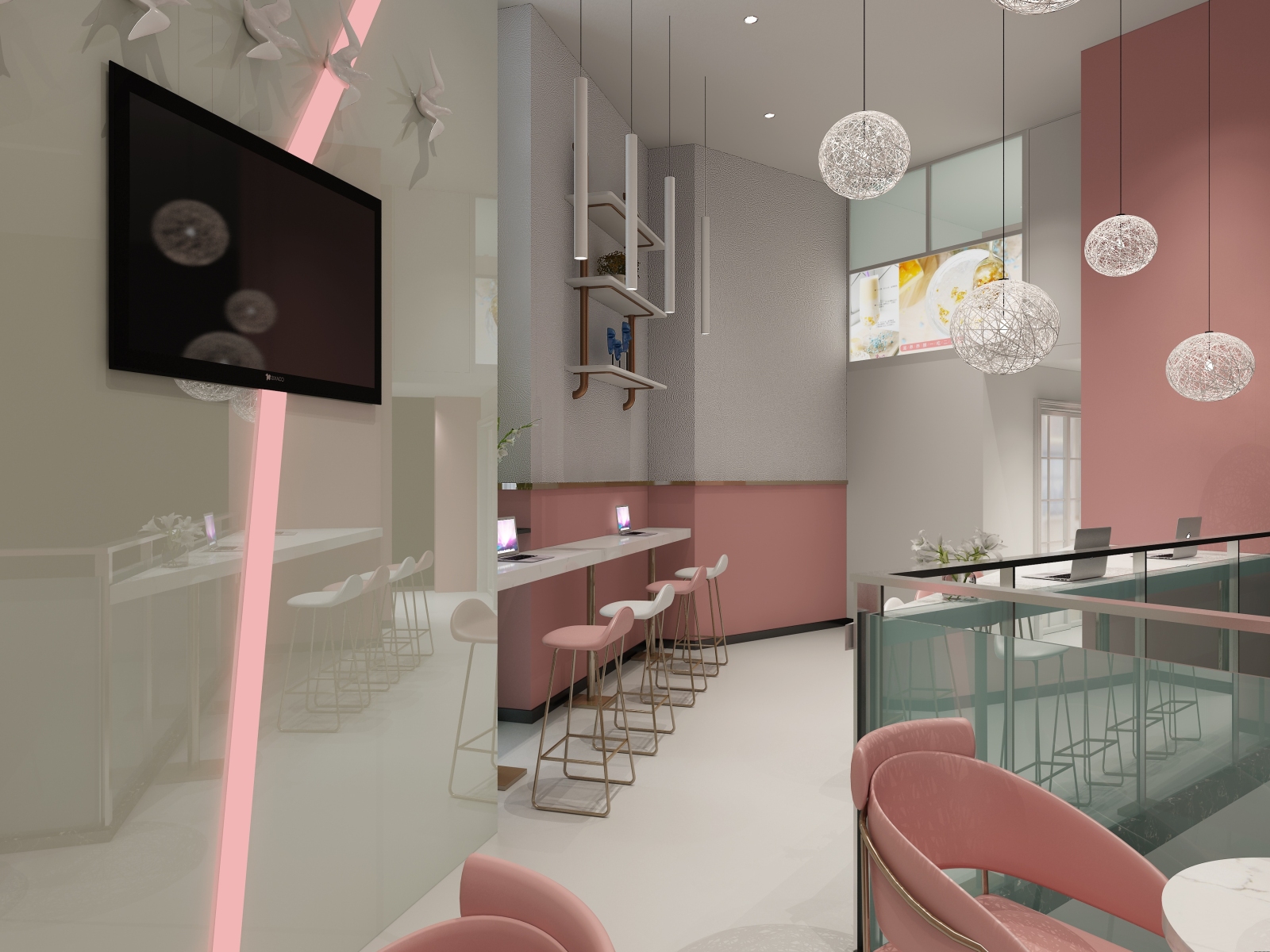 现代餐厅3D模型下载【ID:320787155】