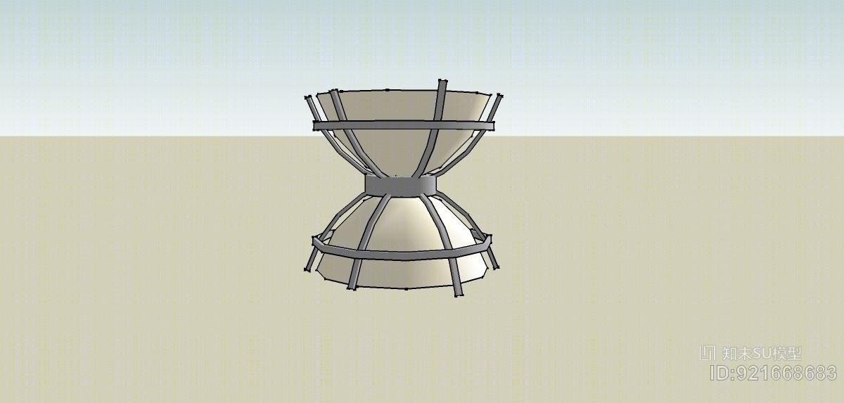 陳設擺件沙漏su模型【id:921668683】_知末su模型網