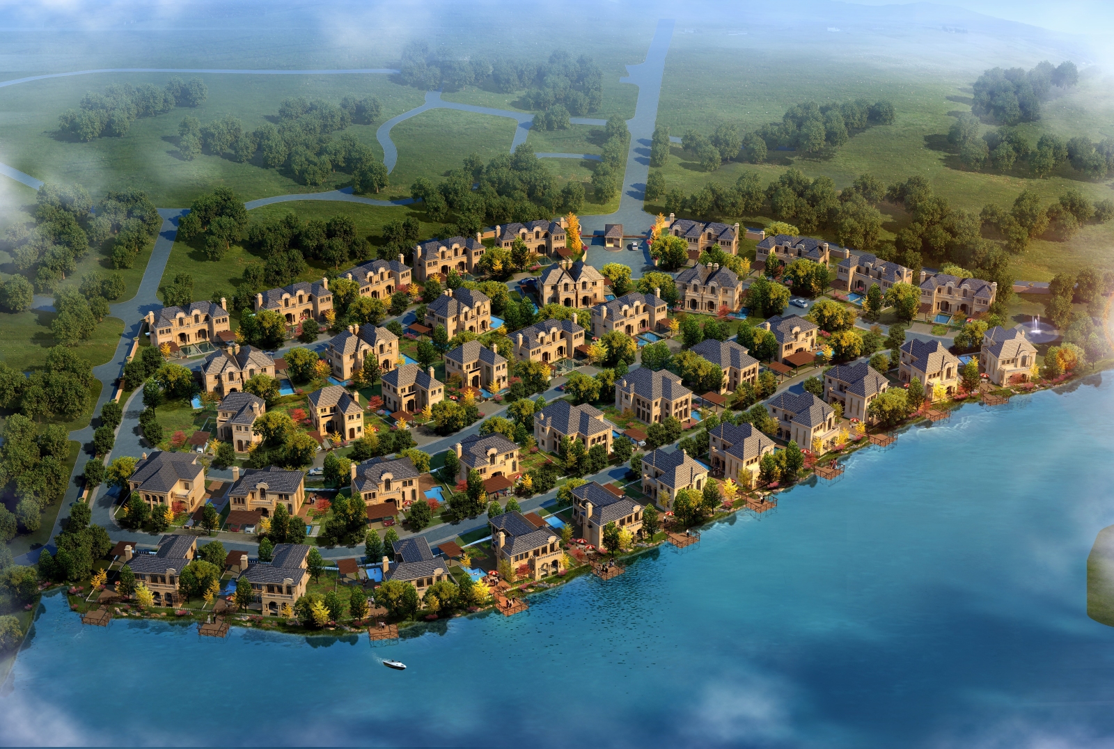 鸟瞰图3D模型下载【ID:321821530】