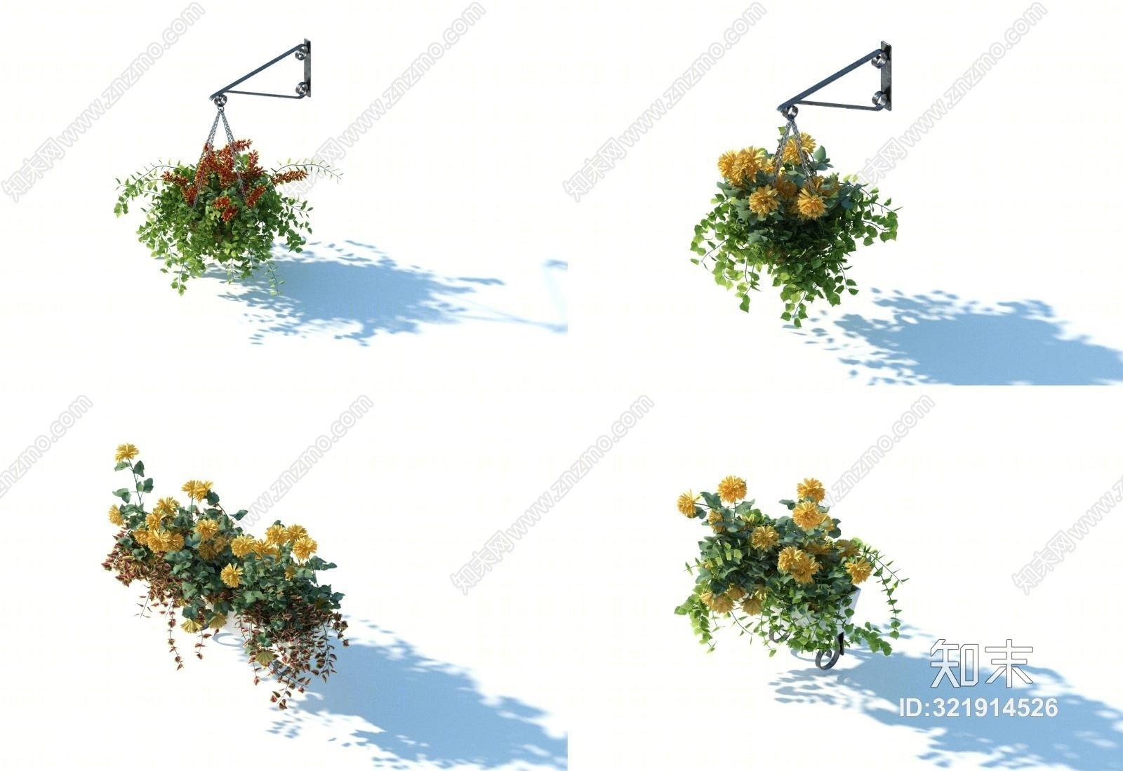 现代吊篮3D模型下载【ID:321914526】