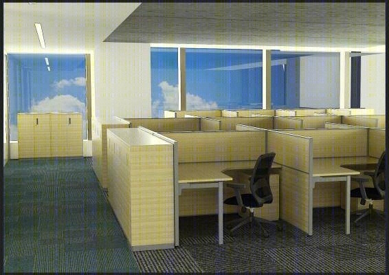 现代办公家具现代风格SU模型下载【ID:322379285】