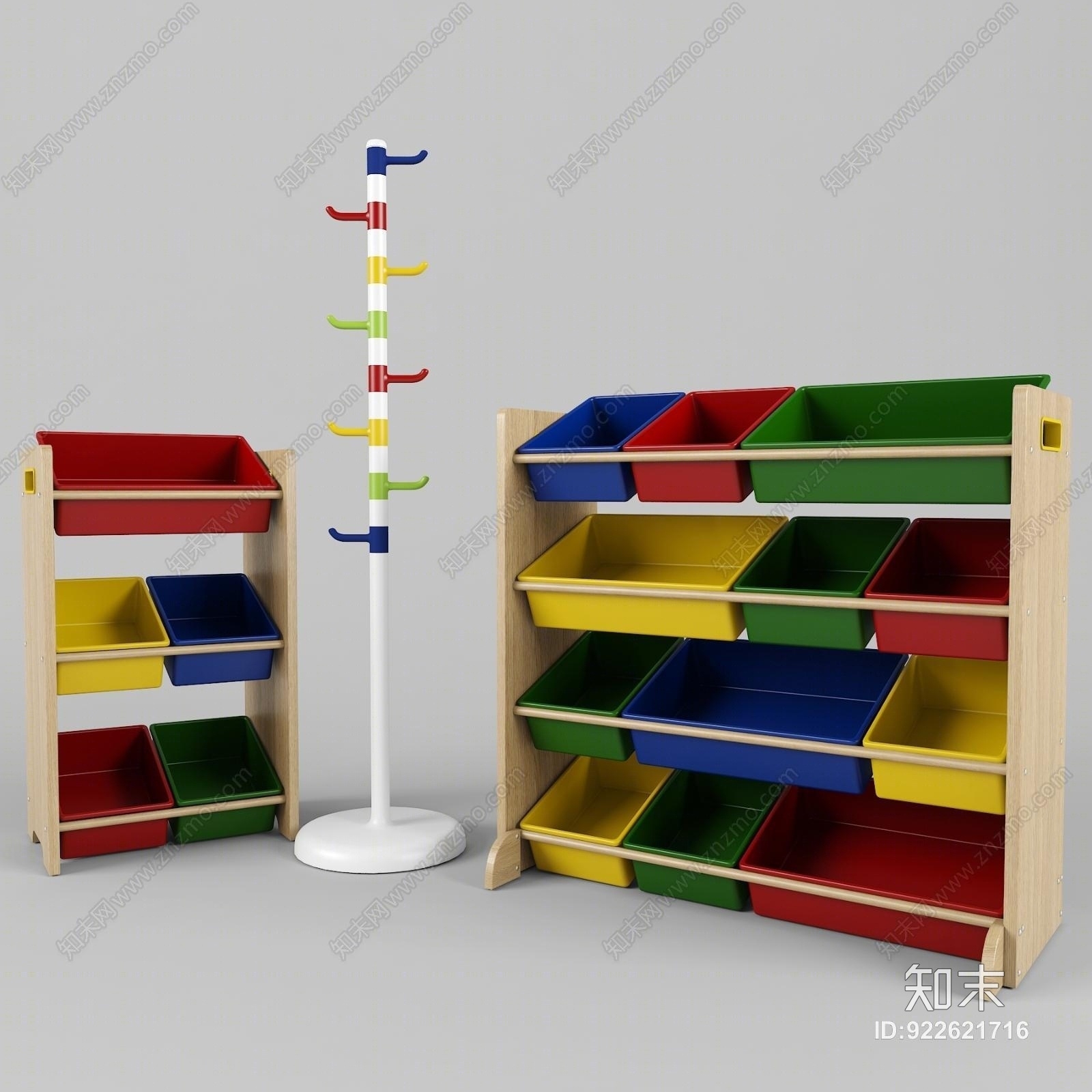 现代展示柜模型3D模型下载【ID:922621716】