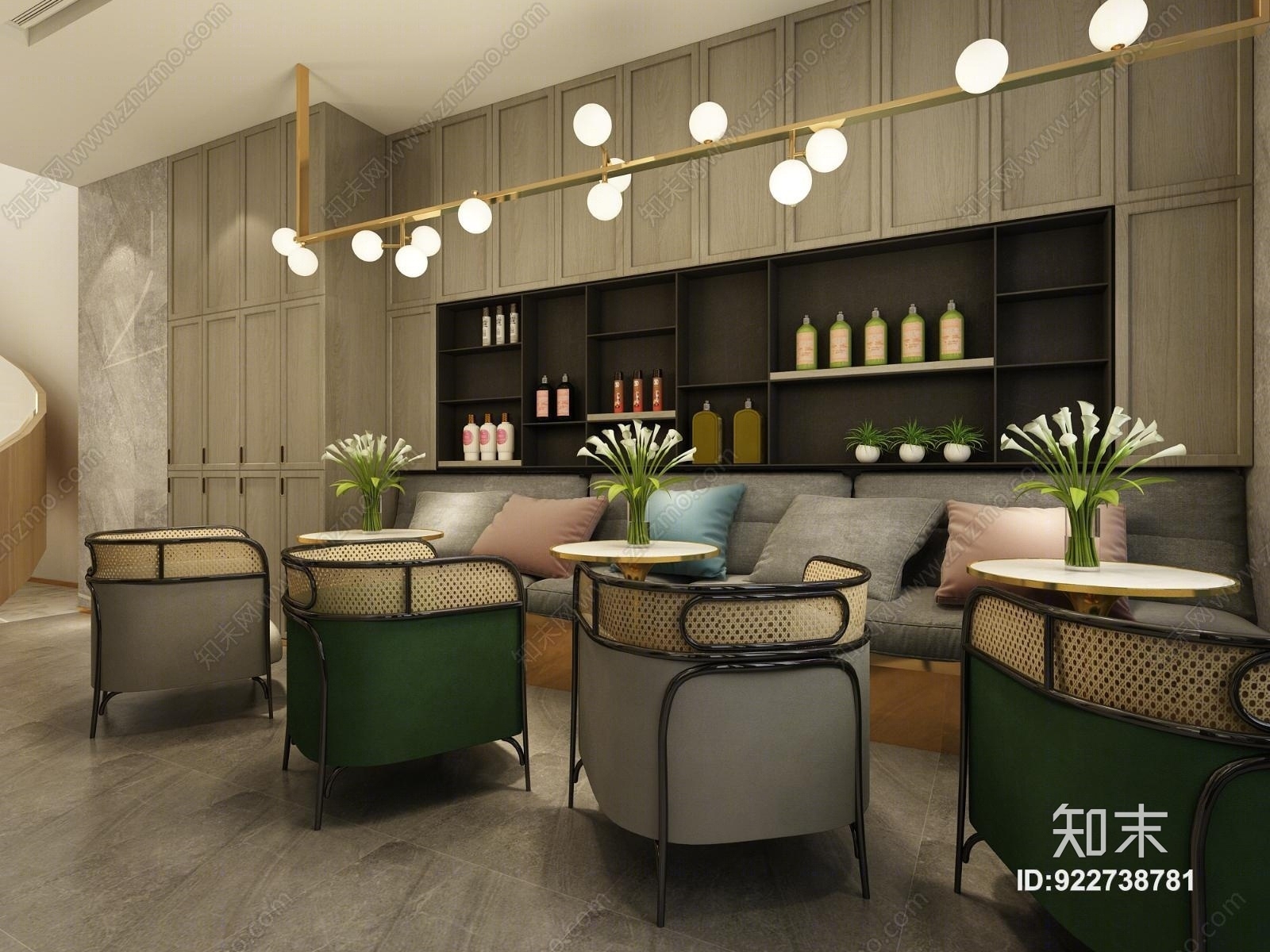 现代理发店3D模型下载【ID:922738781】