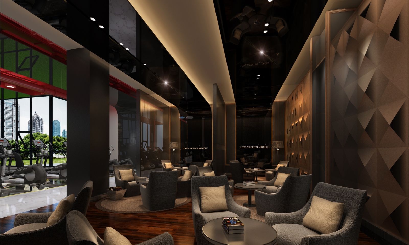 工业风健身区3D模型下载【ID:322739015】