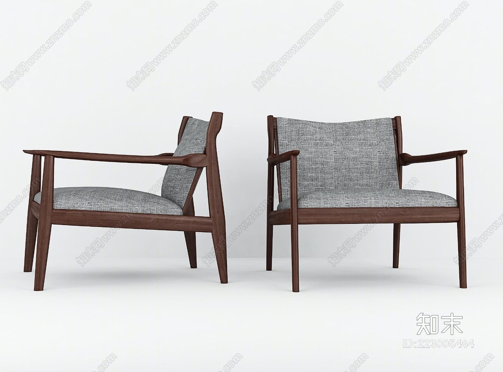 新中式椅子模型3D模型下载【ID:223005484】