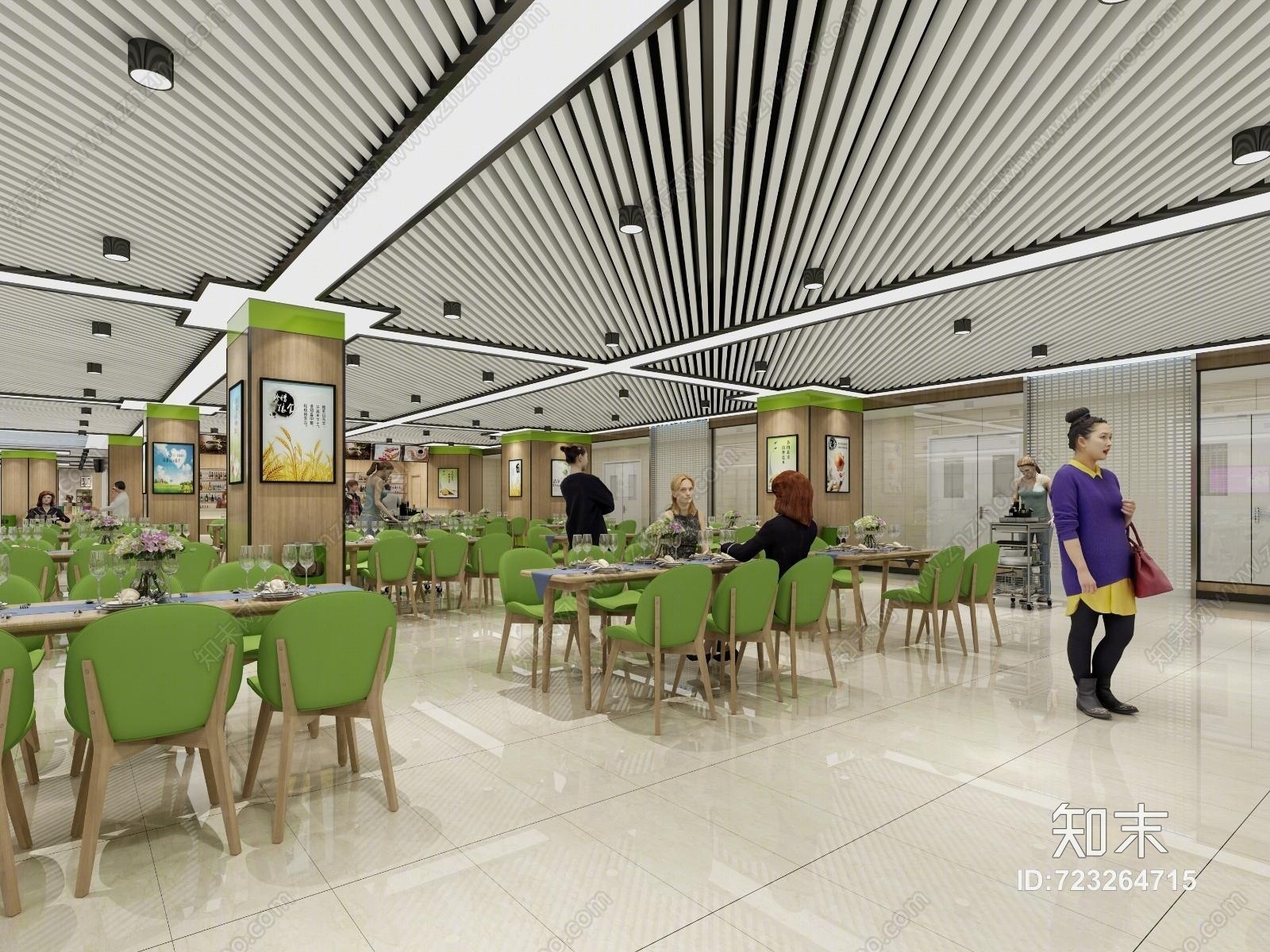 现代医院3D模型下载【ID:723264715】