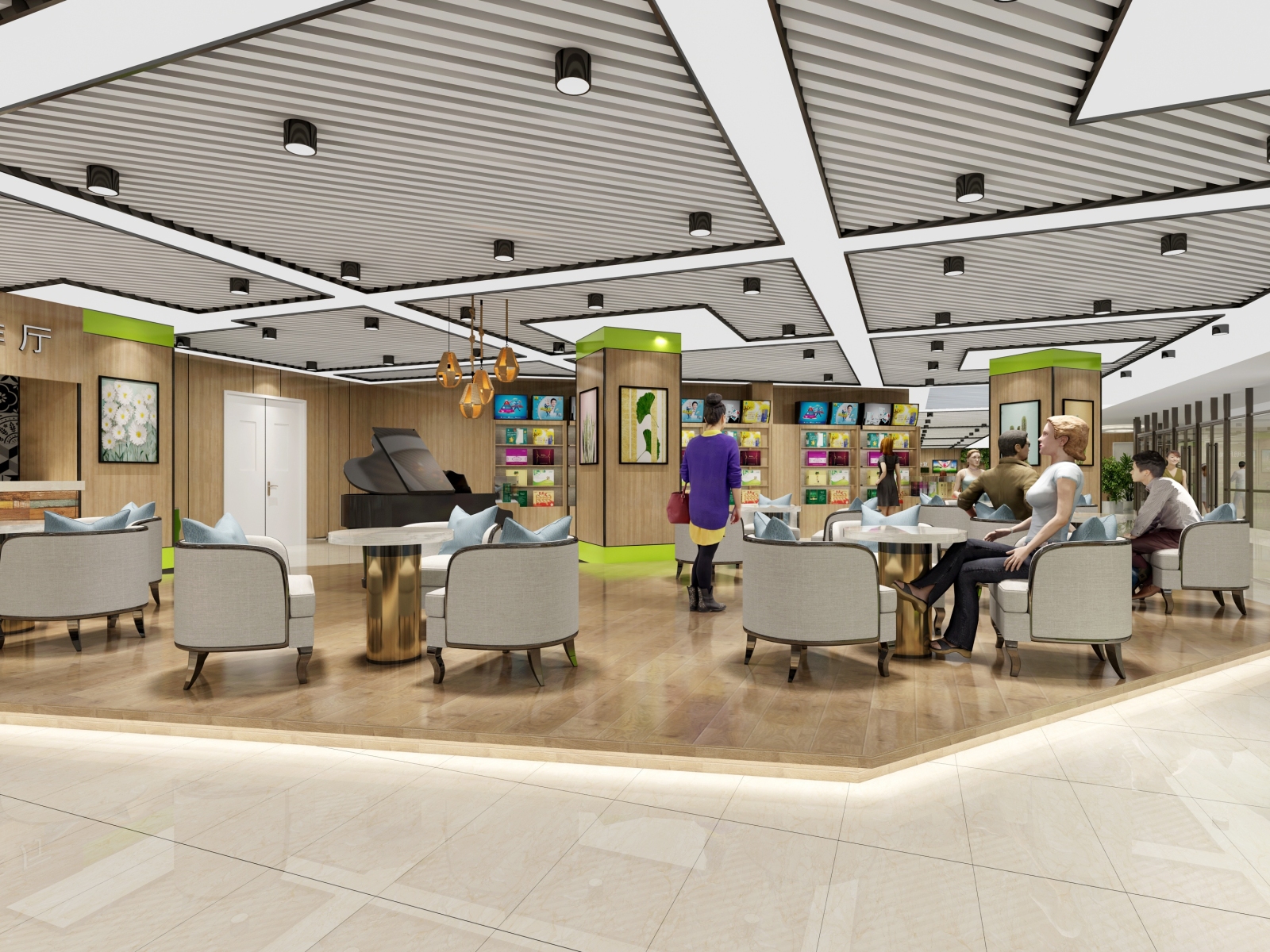 现代医院3D模型下载【ID:723264715】