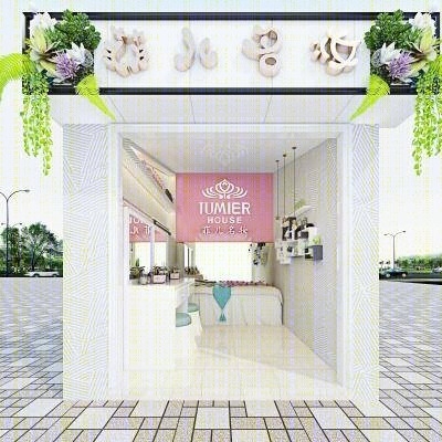 现代美甲店3D模型下载【ID:223483096】