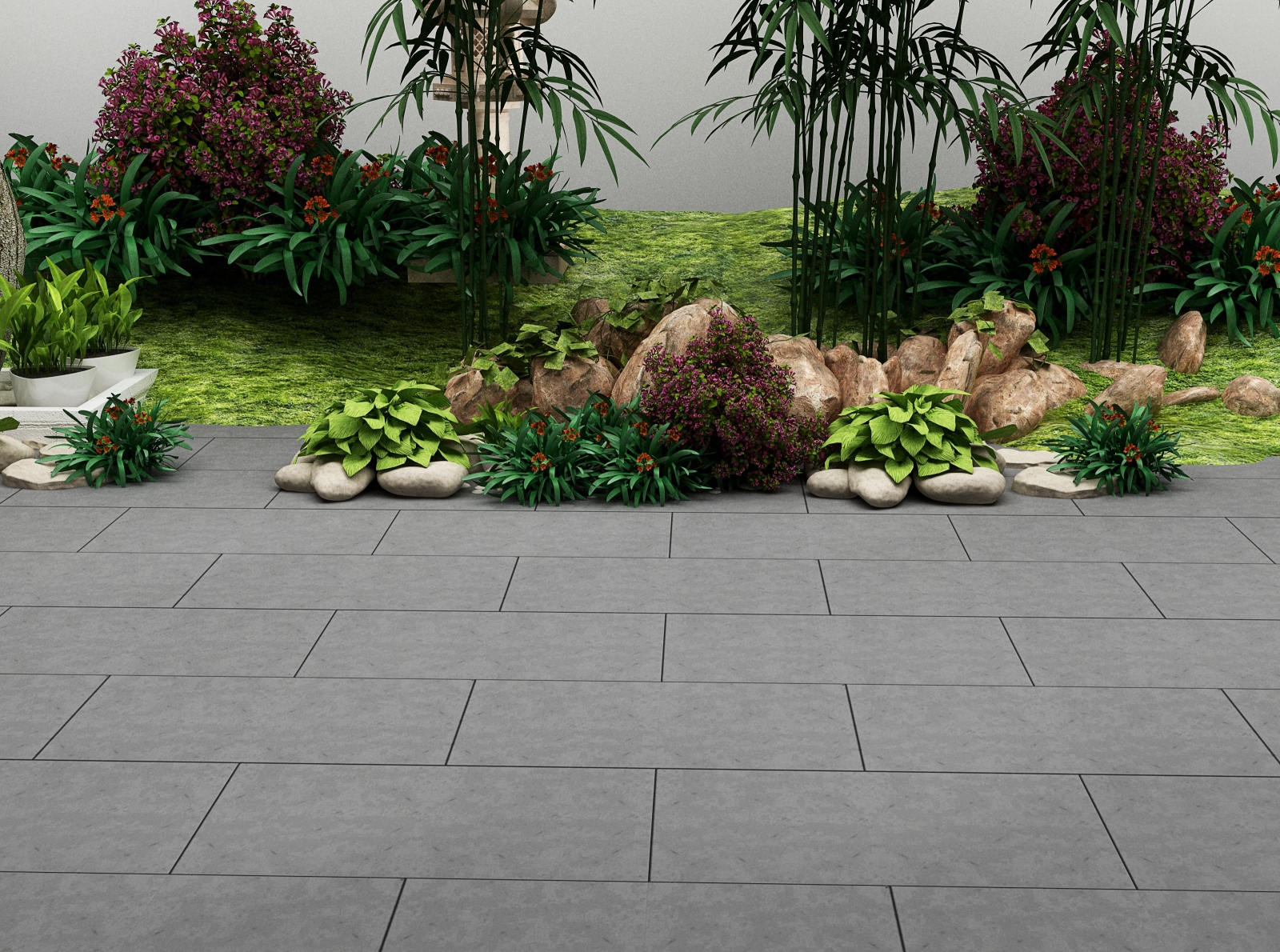 园林景观3D模型下载【ID:323664791】