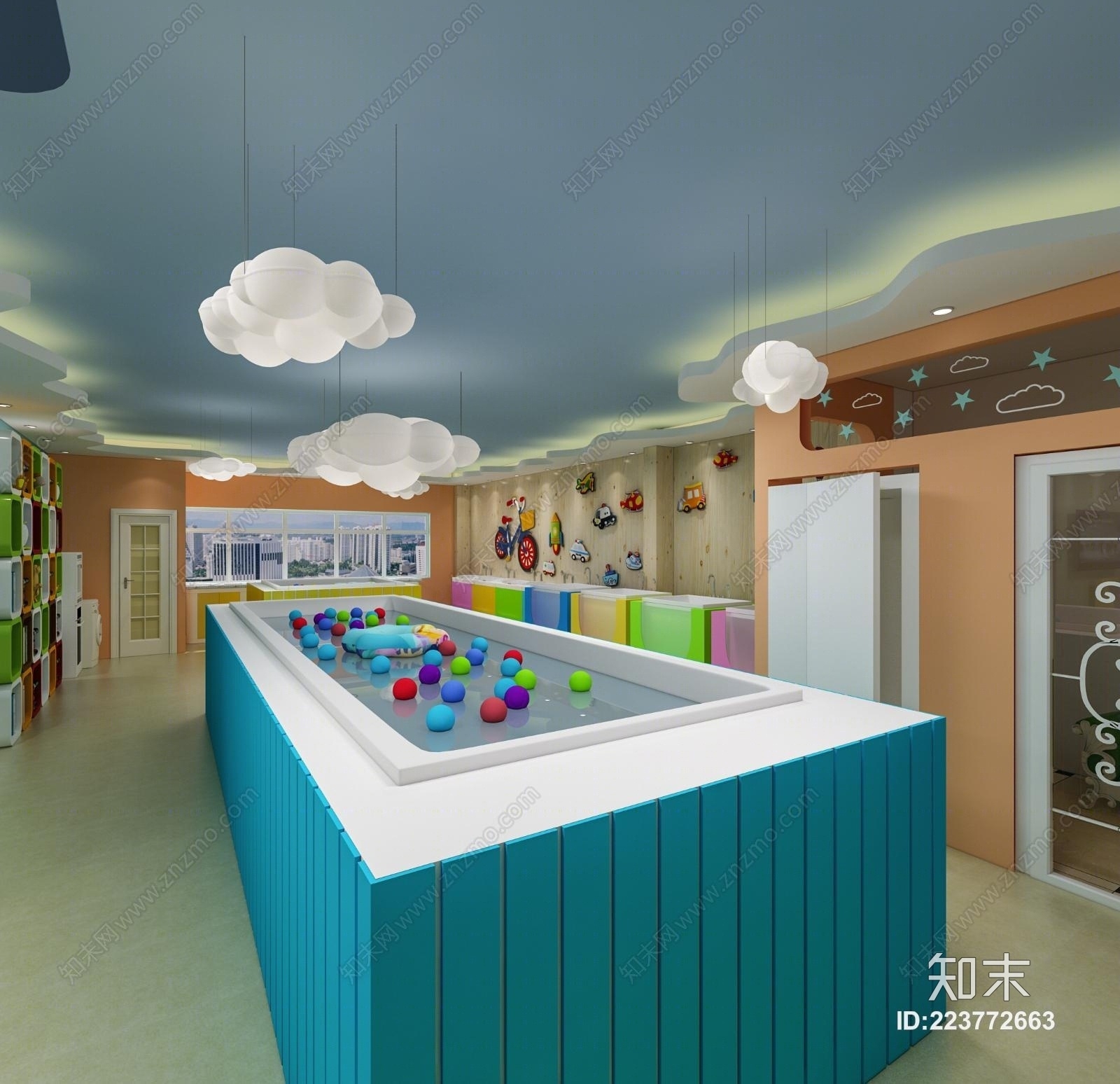 现代母婴店3D模型下载【ID:223772663】