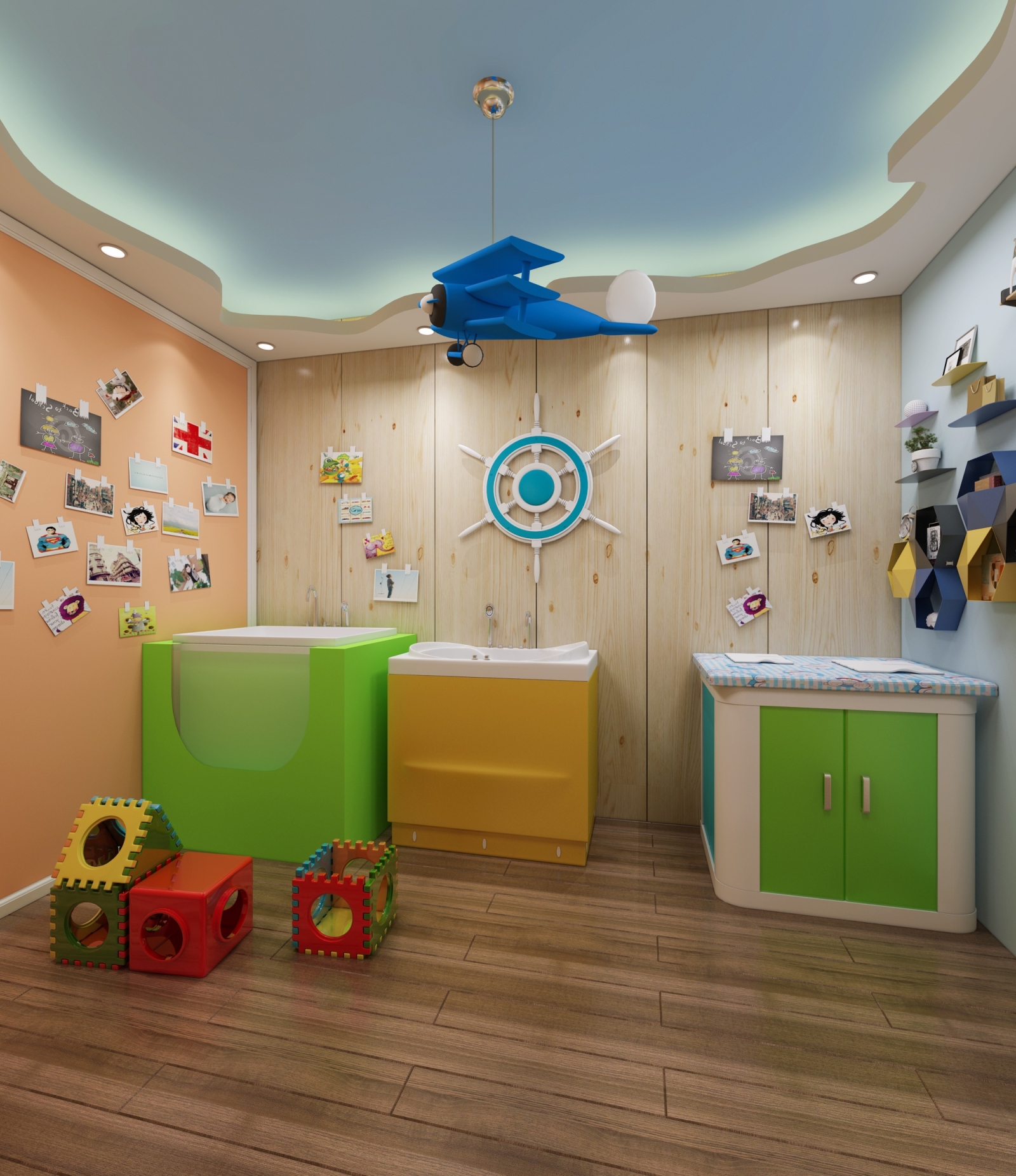现代母婴店3D模型下载【ID:223772663】