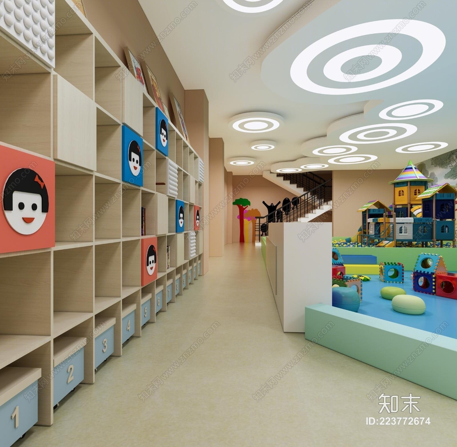 现代母婴店3D模型下载【ID:223772674】