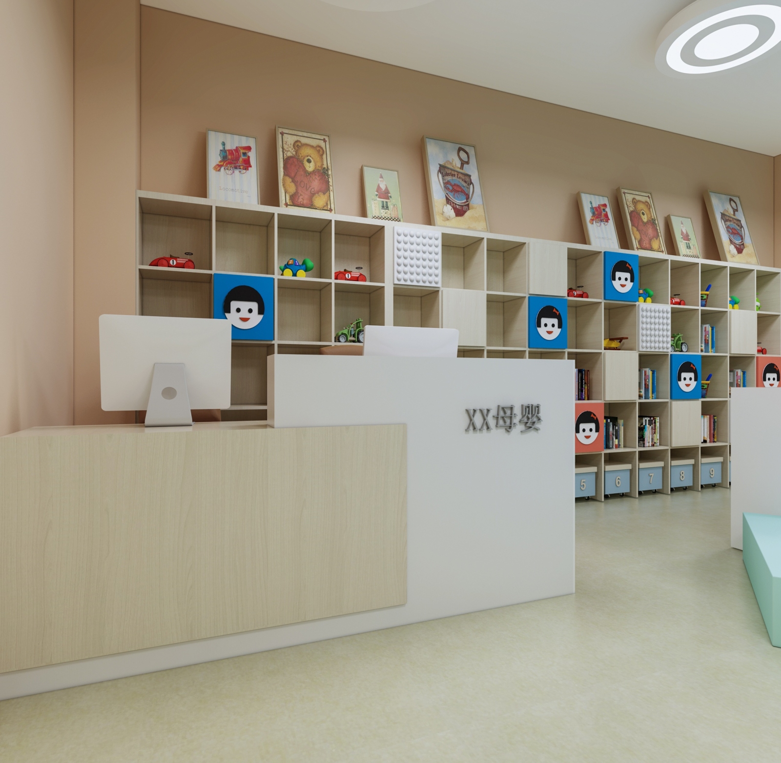 现代母婴店3D模型下载【ID:223772674】