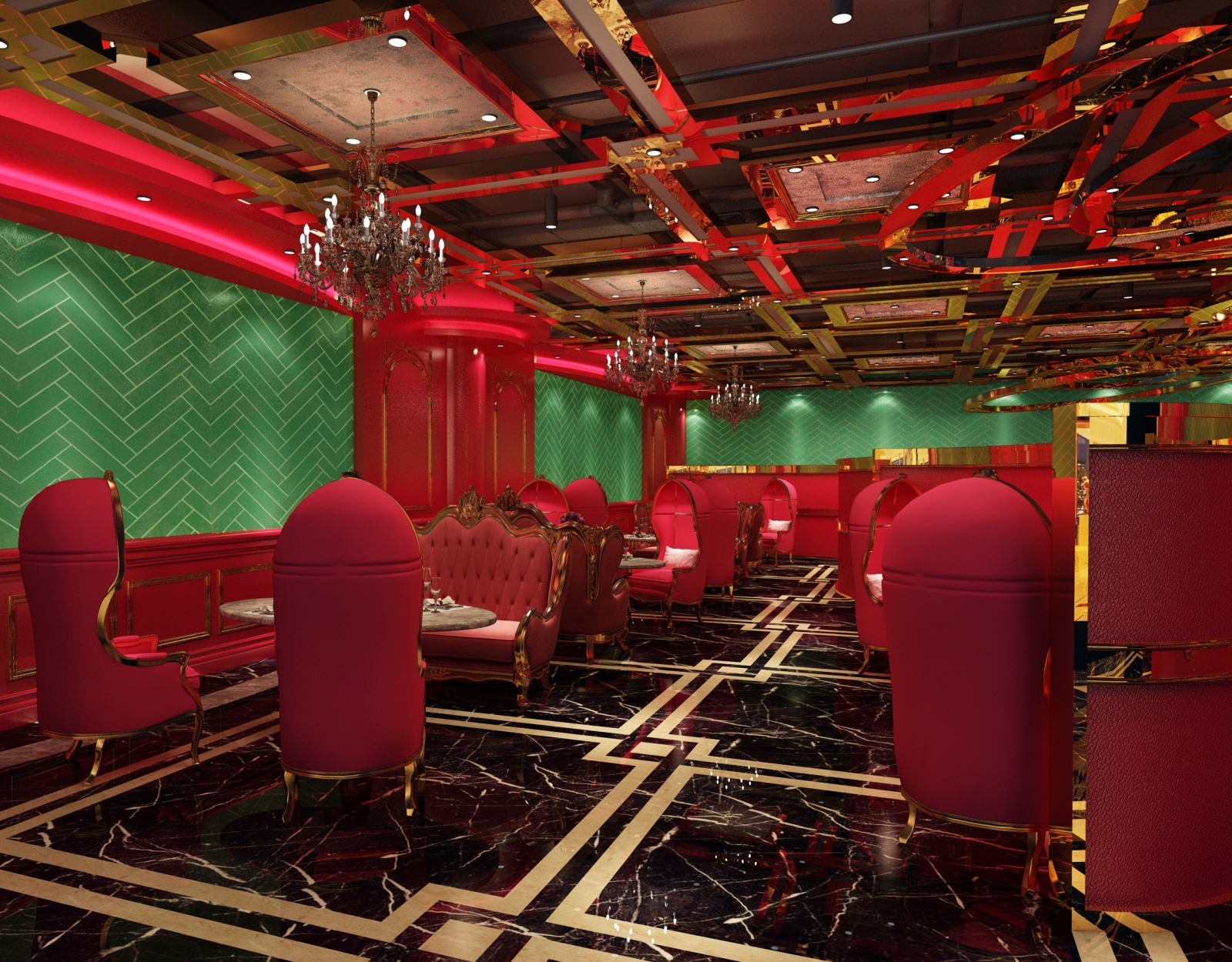 特色餐厅3D模型下载【ID:223792957】
