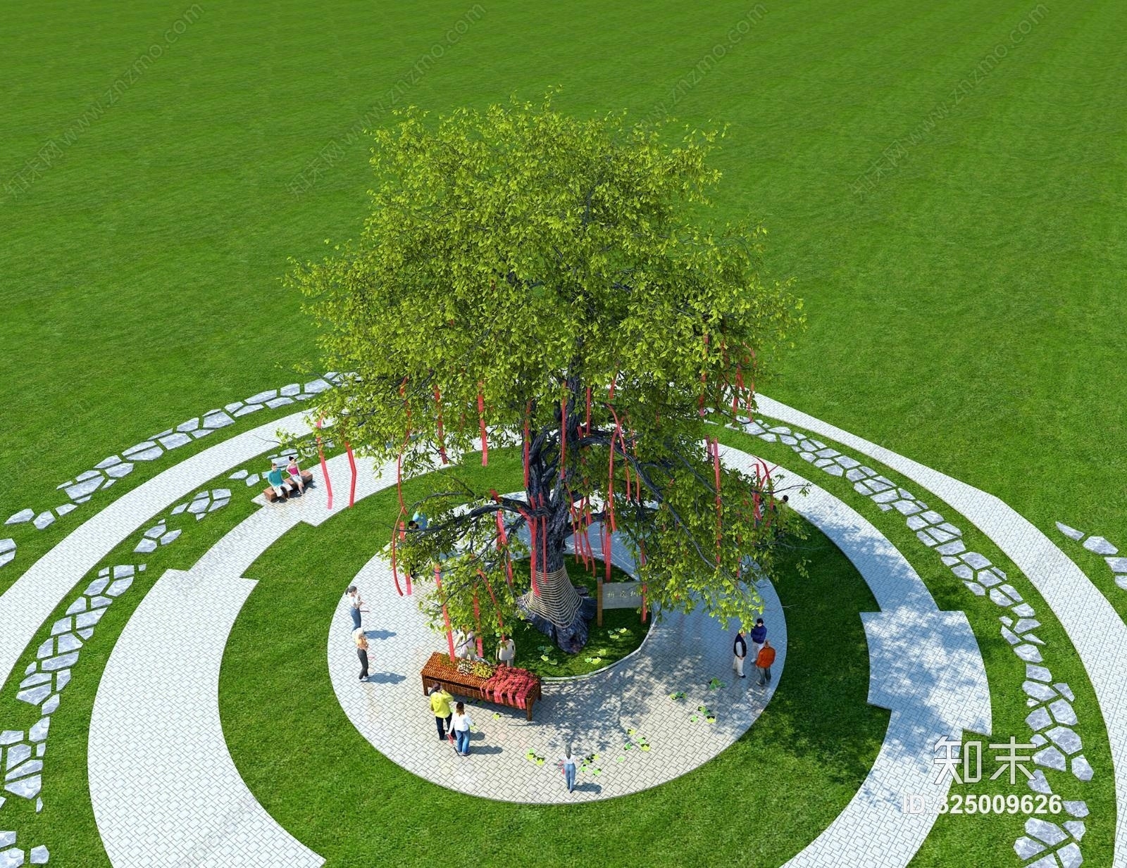 树3D模型下载【ID:325009626】