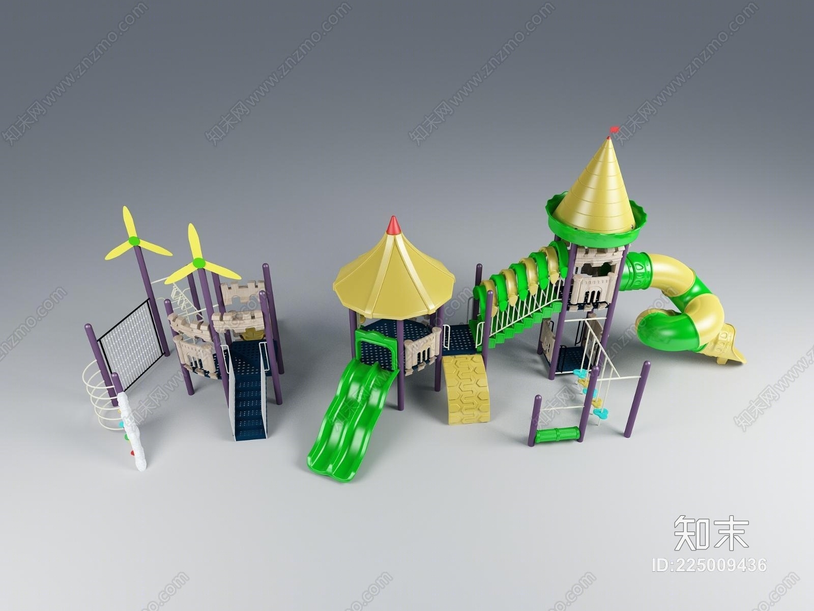 现代儿童娱乐3D模型下载【ID:225009436】