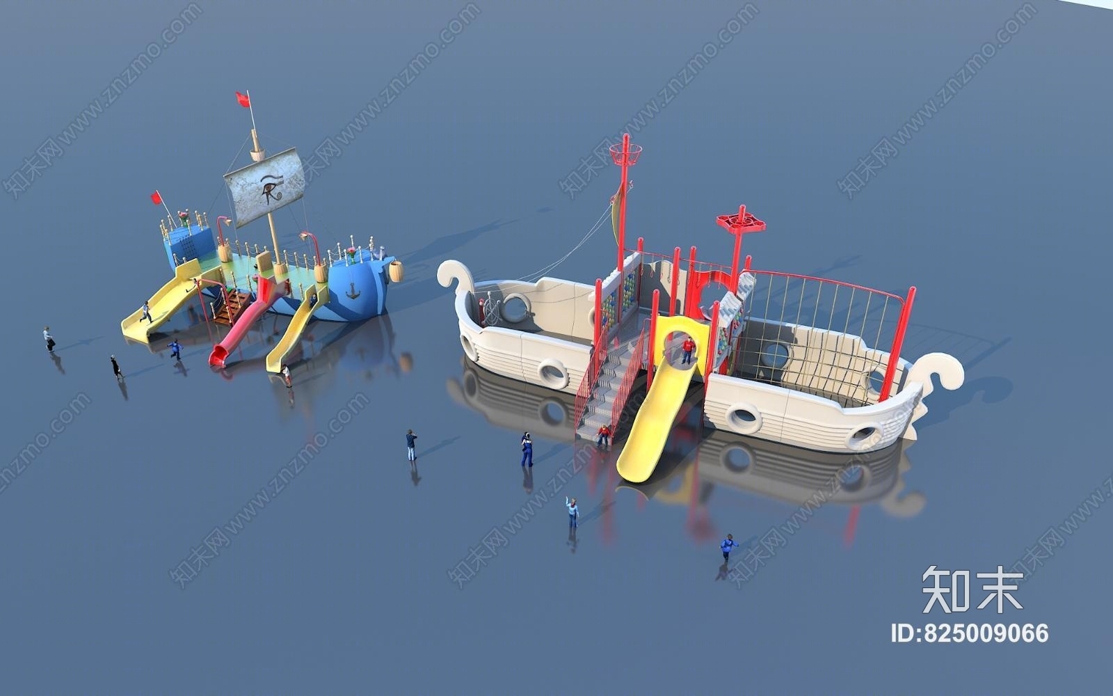 现代儿童娱乐3D模型下载【ID:825009066】