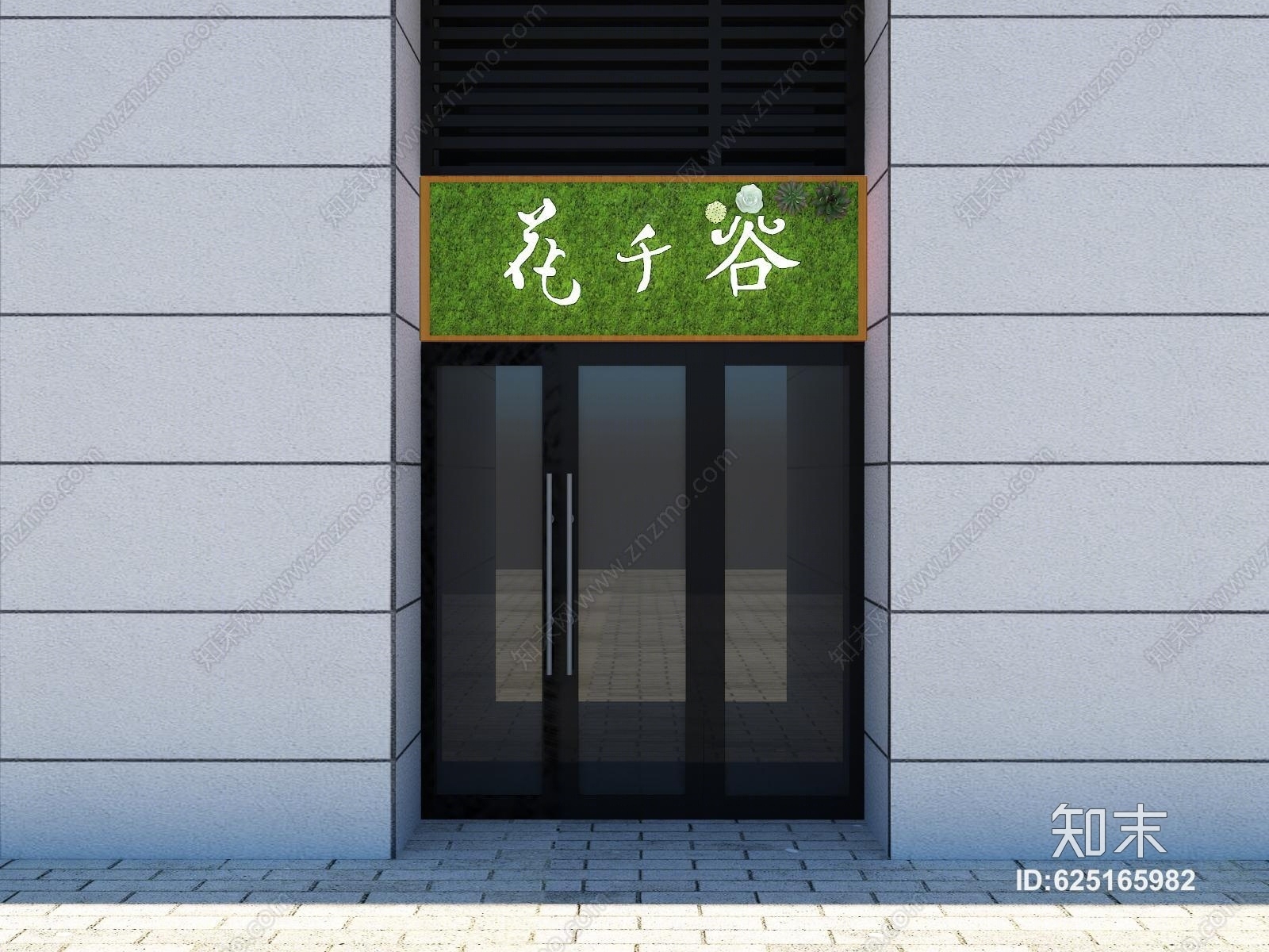 简欧门楣3D模型下载【ID:625165982】