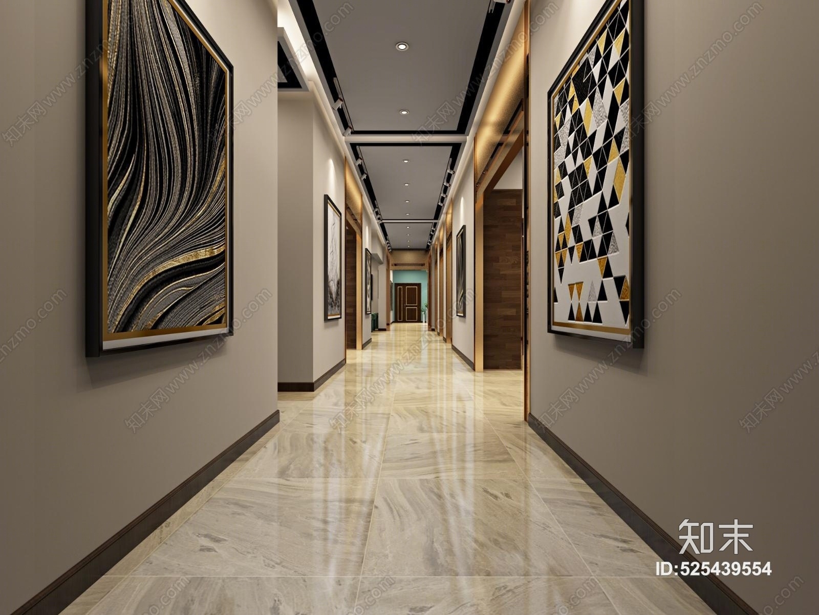 现代婚纱店3D模型下载【ID:525439554】