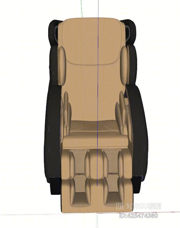 完美贴图按摩椅SU模型下载【ID:425474380】