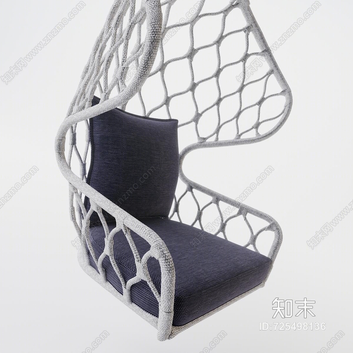 现代吊椅3D模型下载【ID:725498136】