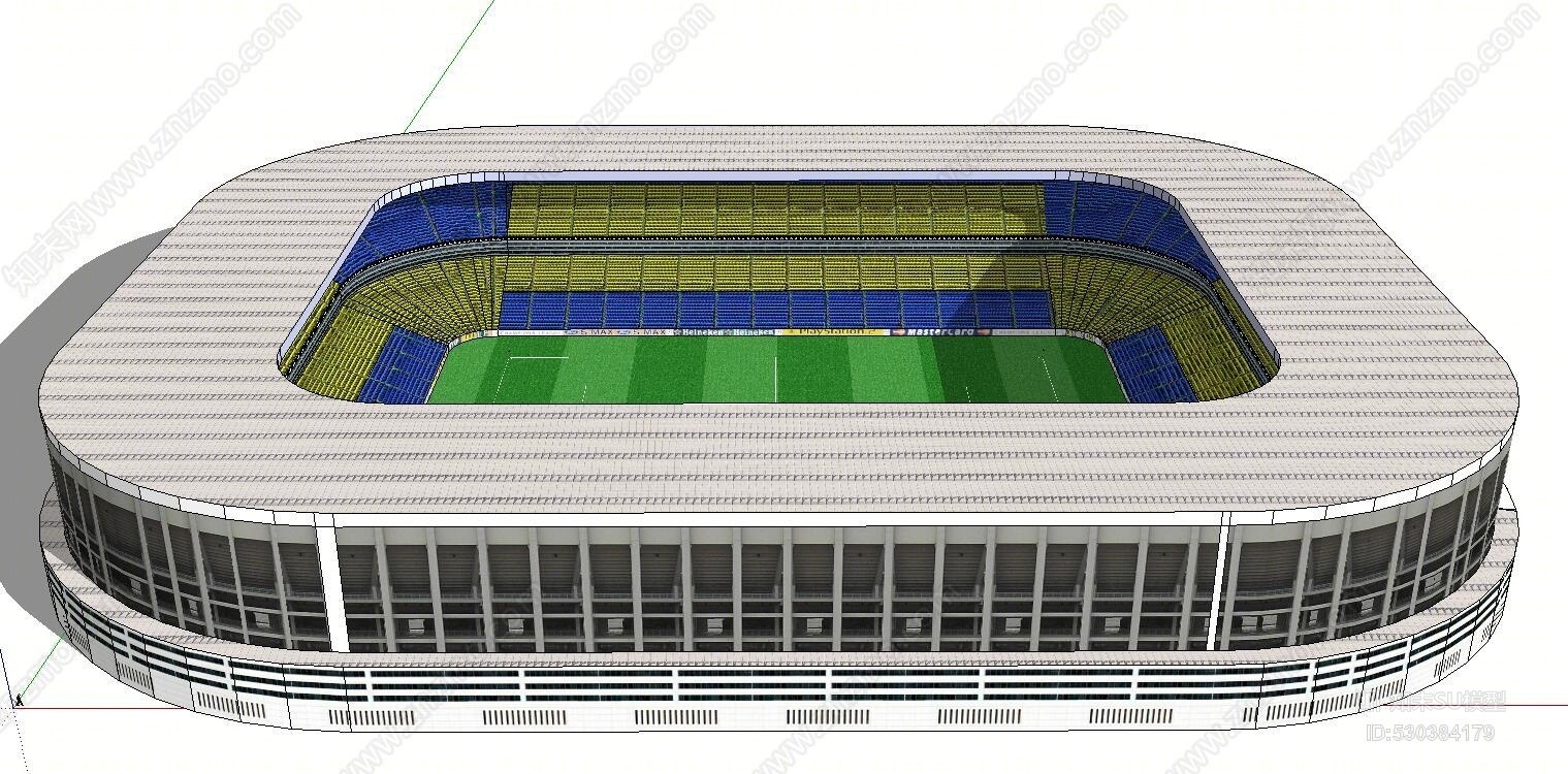 体育馆SU模型下载【ID:530384179】