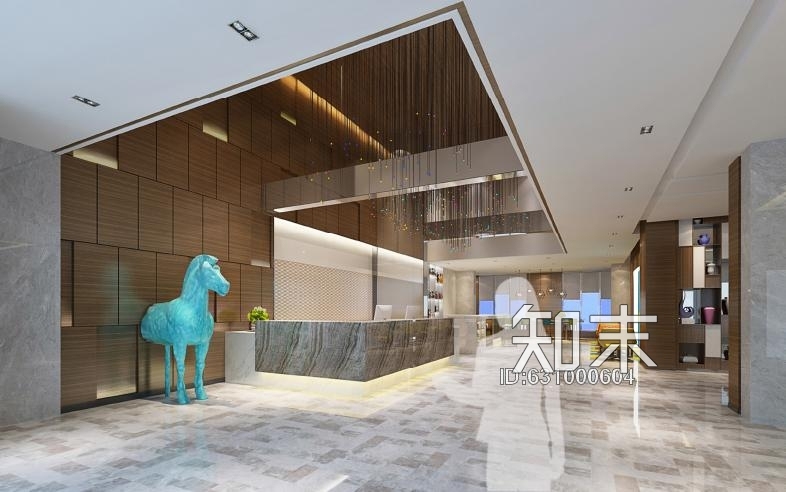 [酒店空间]--希尔顿欢朋酒店（丽江店）概念+软装+样板间图纸施工图下载【ID:631000604】