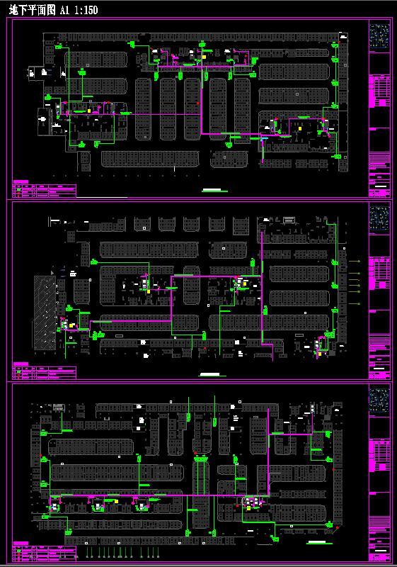 大型综合小区弱电智能化工程CAD深化施工全套cad施工图下载【ID:231608123】