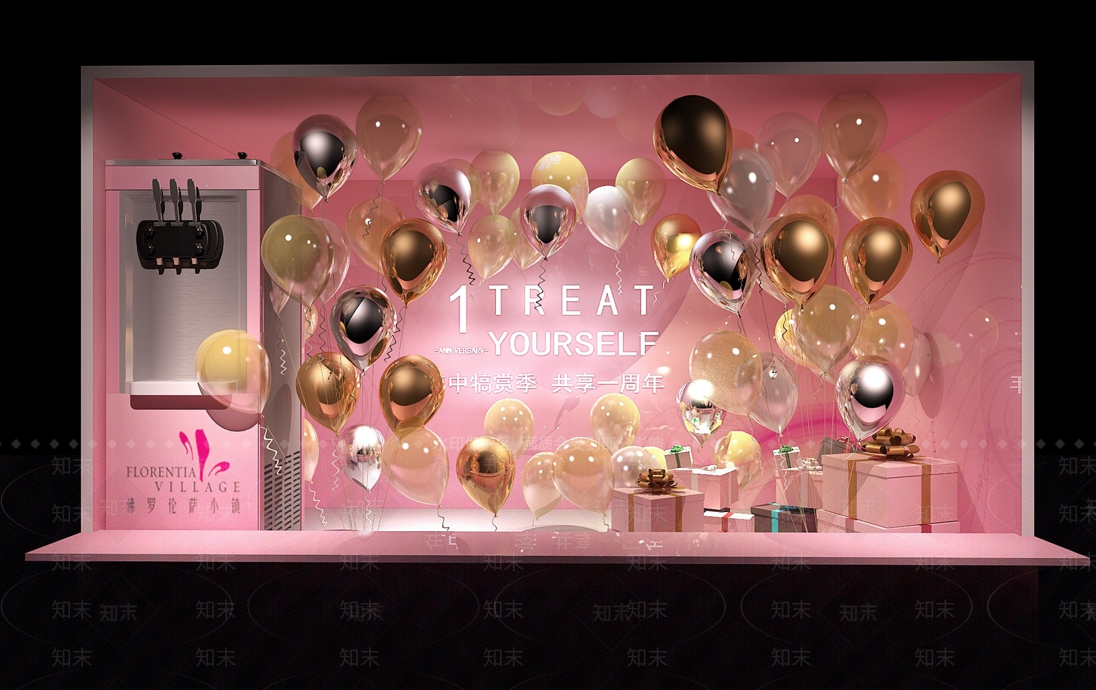 其它网红气球花车网红广告车3D模型下载【ID:232682666】