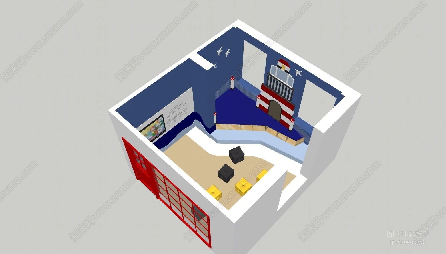 儿童SU模型下载【ID:530008304】