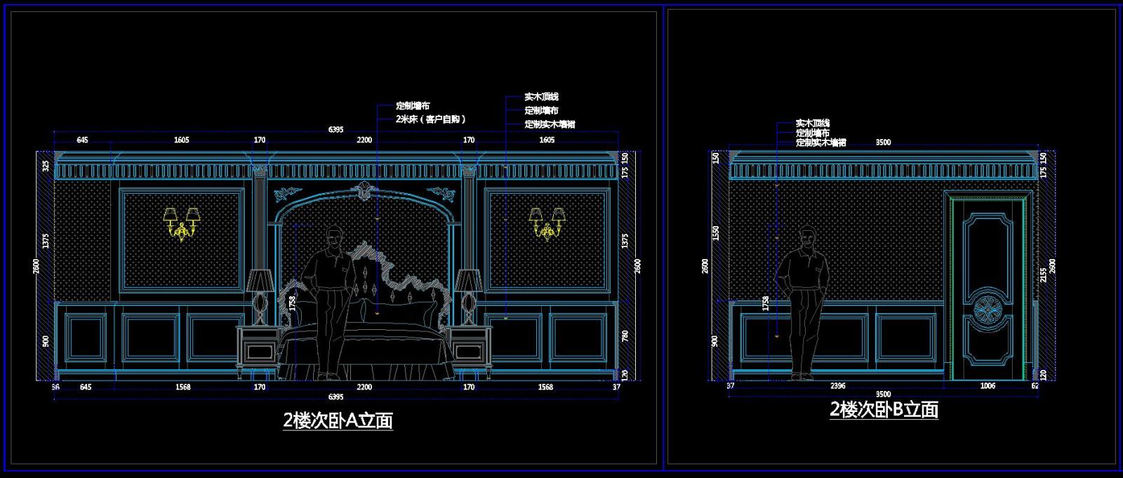 别墅护墙板柜类中西厨CAD库cad施工图下载【ID:132254239】