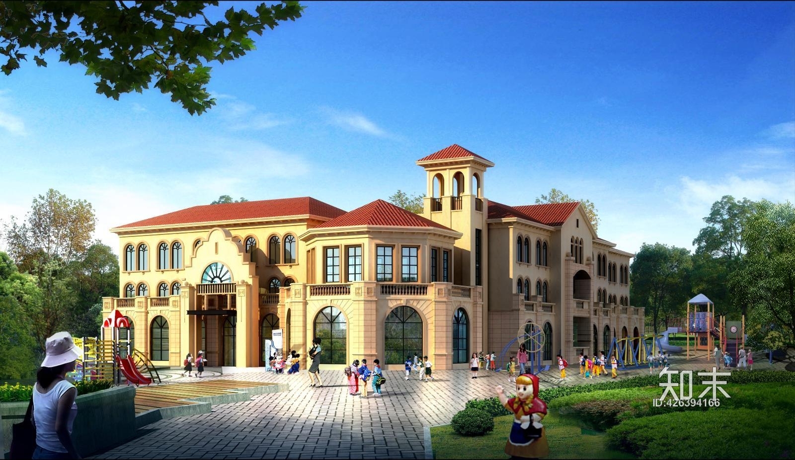 Benoy贝诺-岳阳星河国际幼儿园修改施工图下载【ID:426394166】