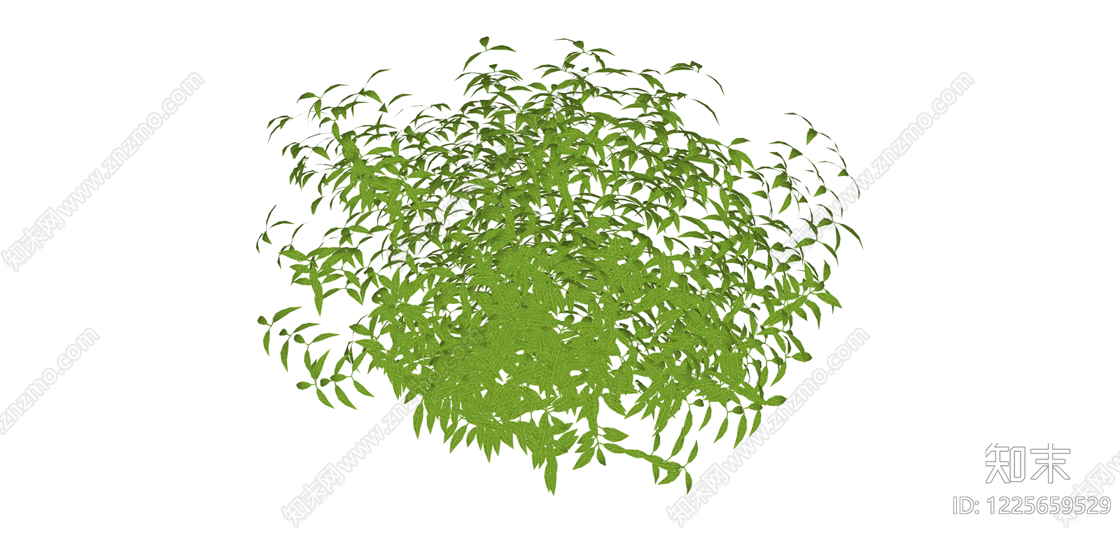 繁茂绿色灌木丛SU模型下载【ID:1225659529】