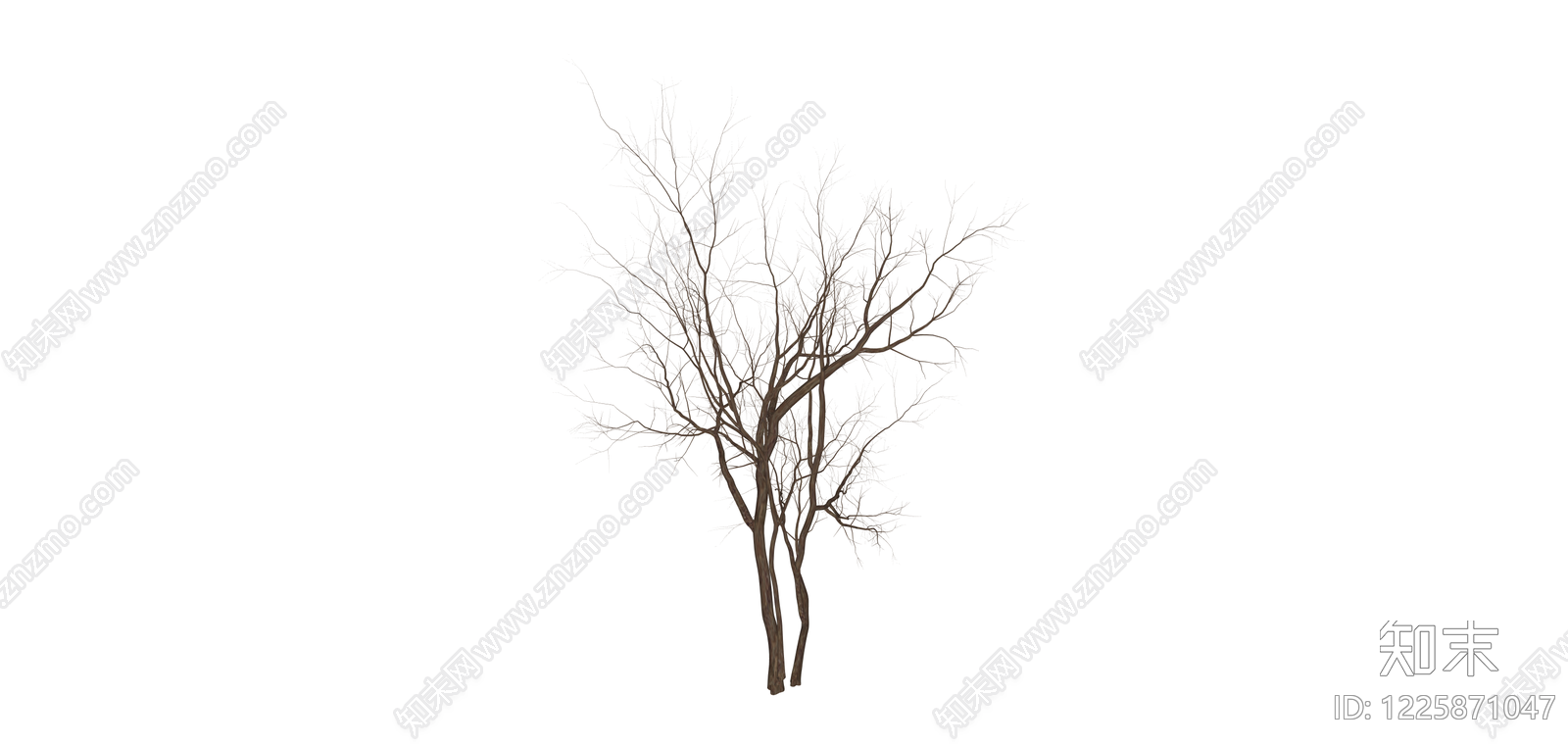 枯树模型SU模型下载【ID:1225871047】