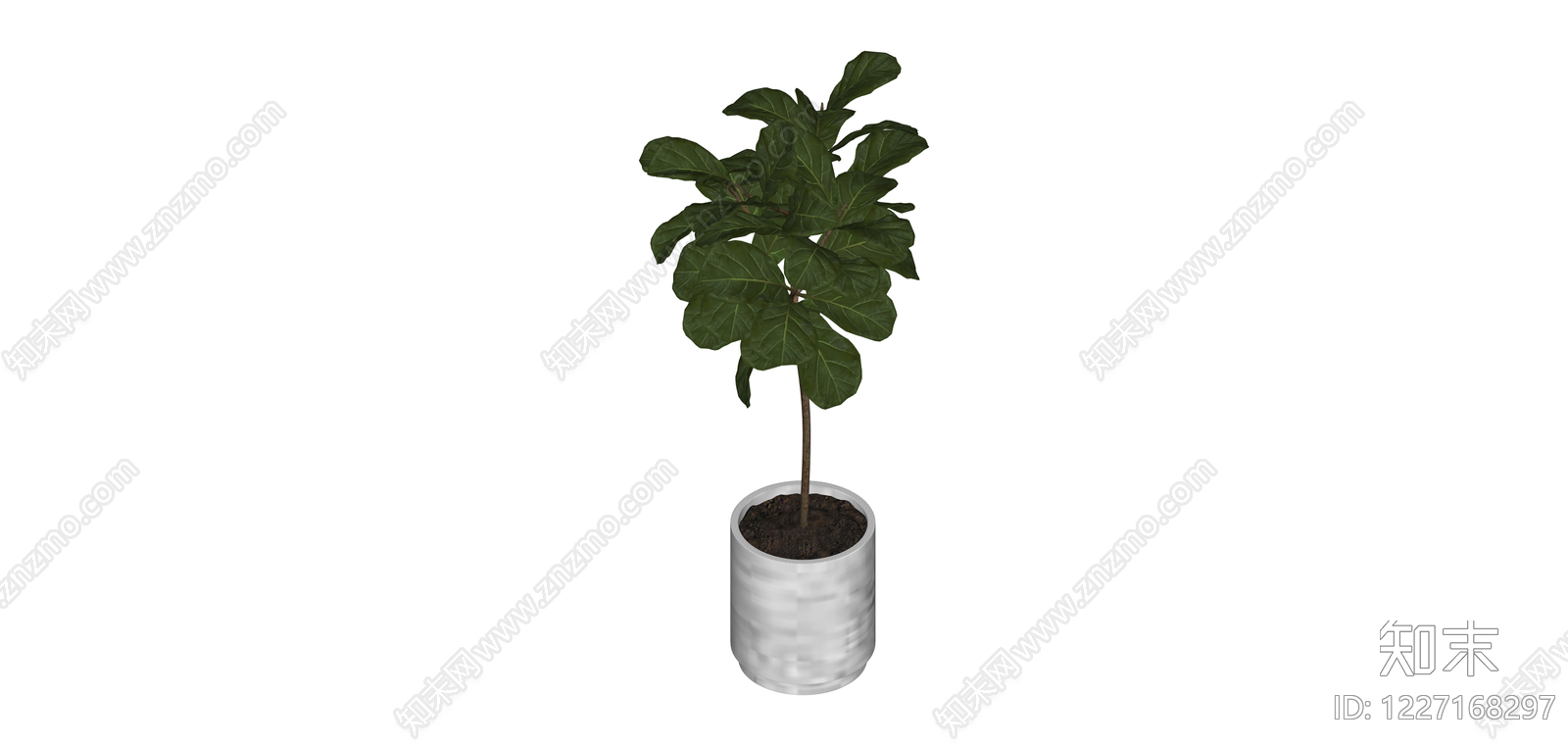 盆栽绿植SU模型下载【ID:1227168297】