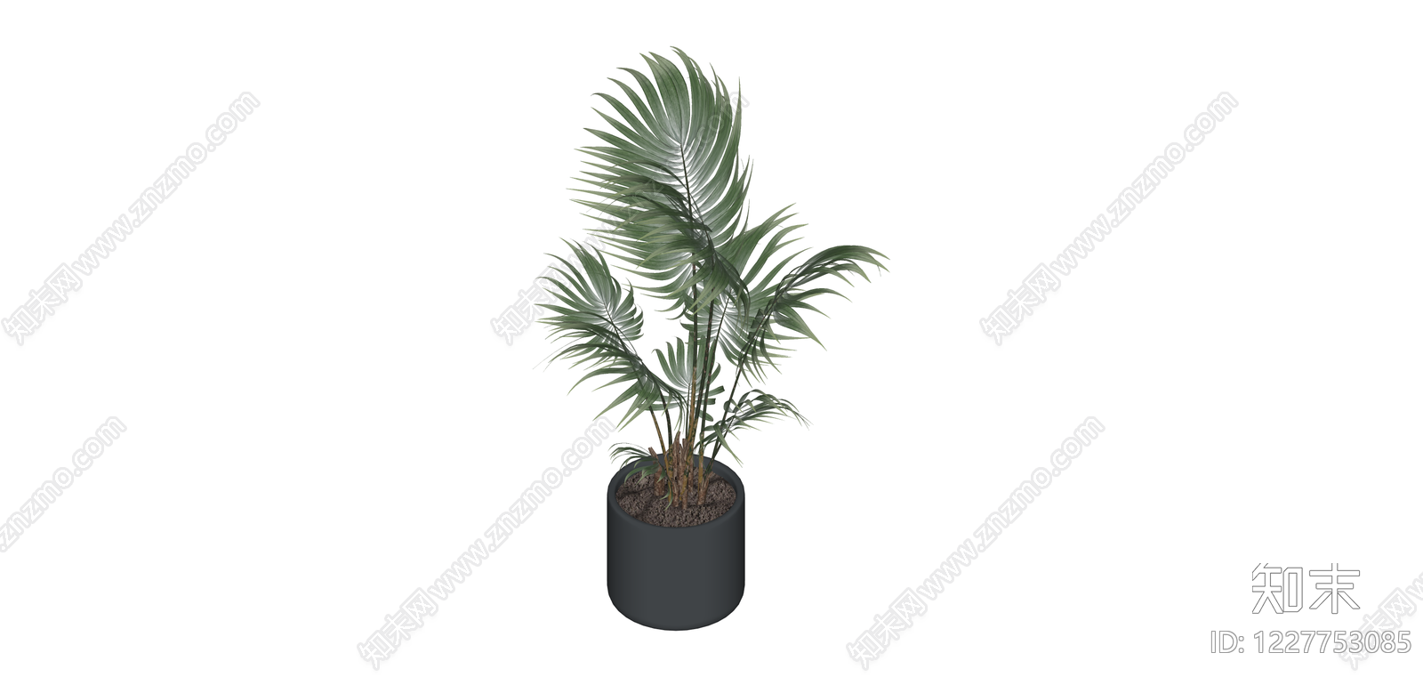 盆栽绿植模型SU模型下载【ID:1227753085】