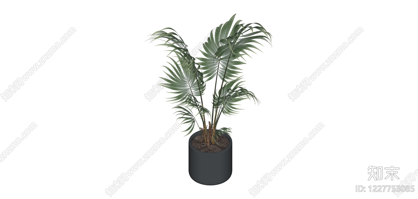 盆栽绿植模型SU模型下载【ID:1227753085】