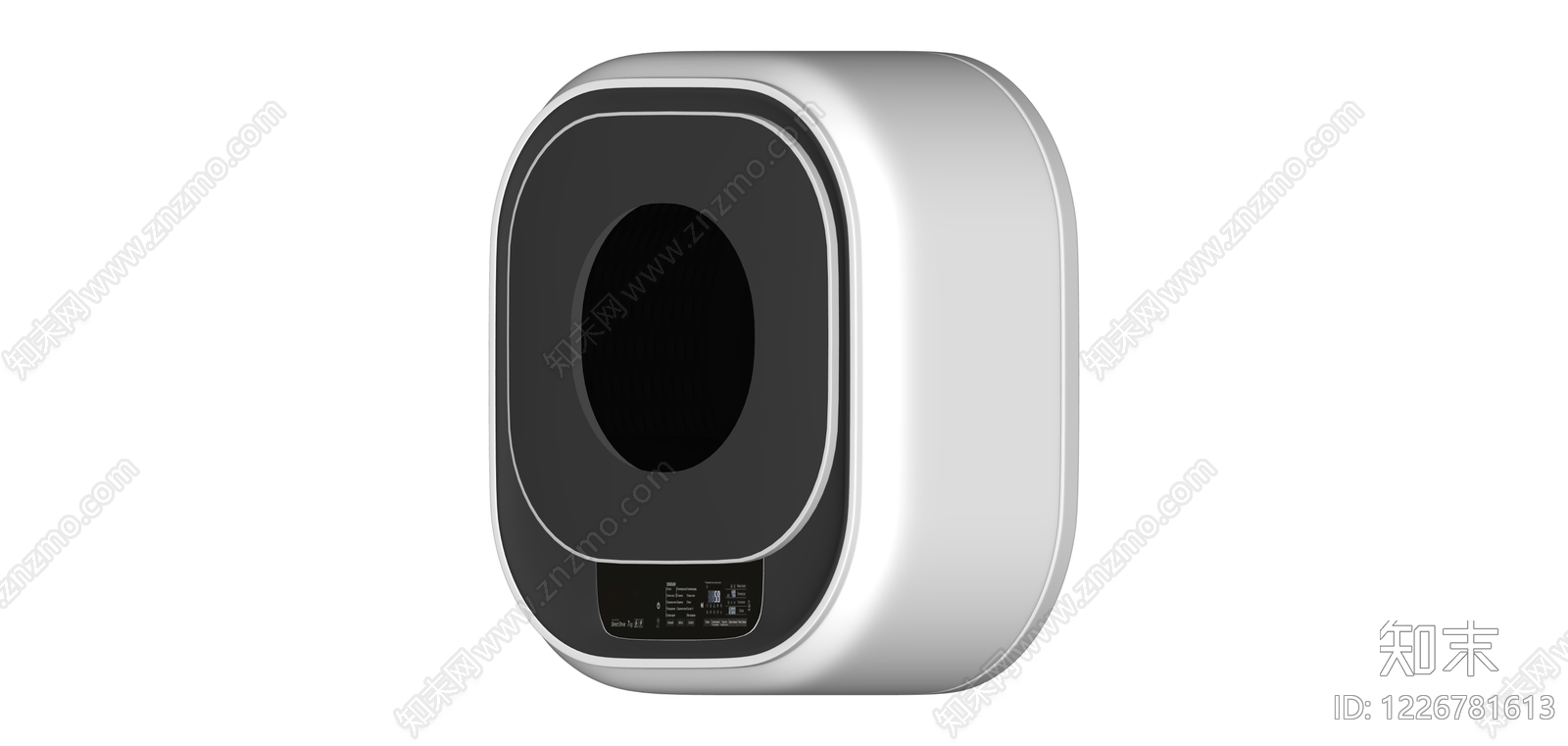 白色智能猫砂盆SU模型下载【ID:1226781613】
