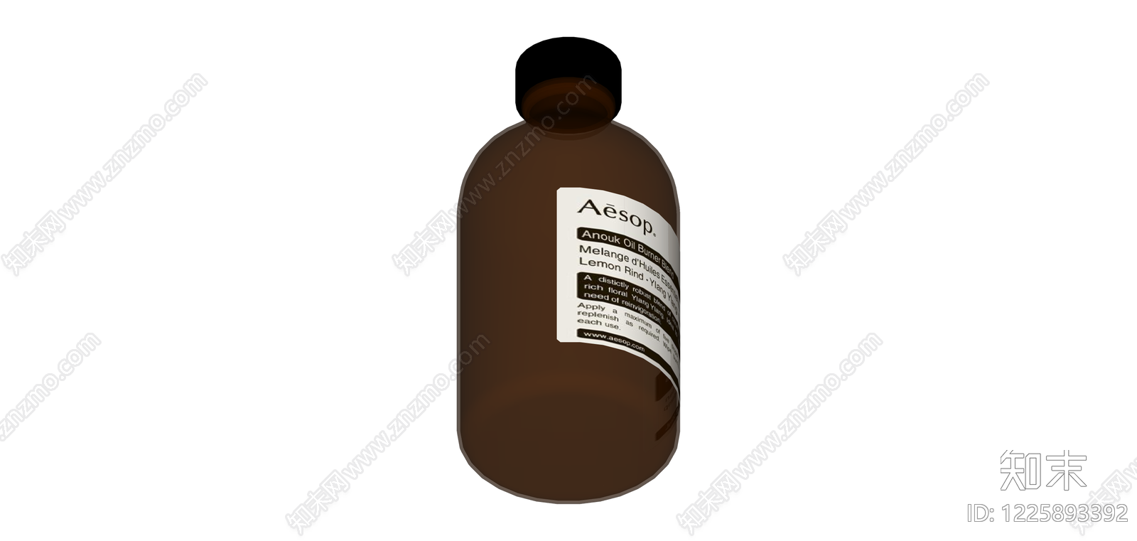 Aesop精油瓶组件SU模型下载【ID:1225893392】