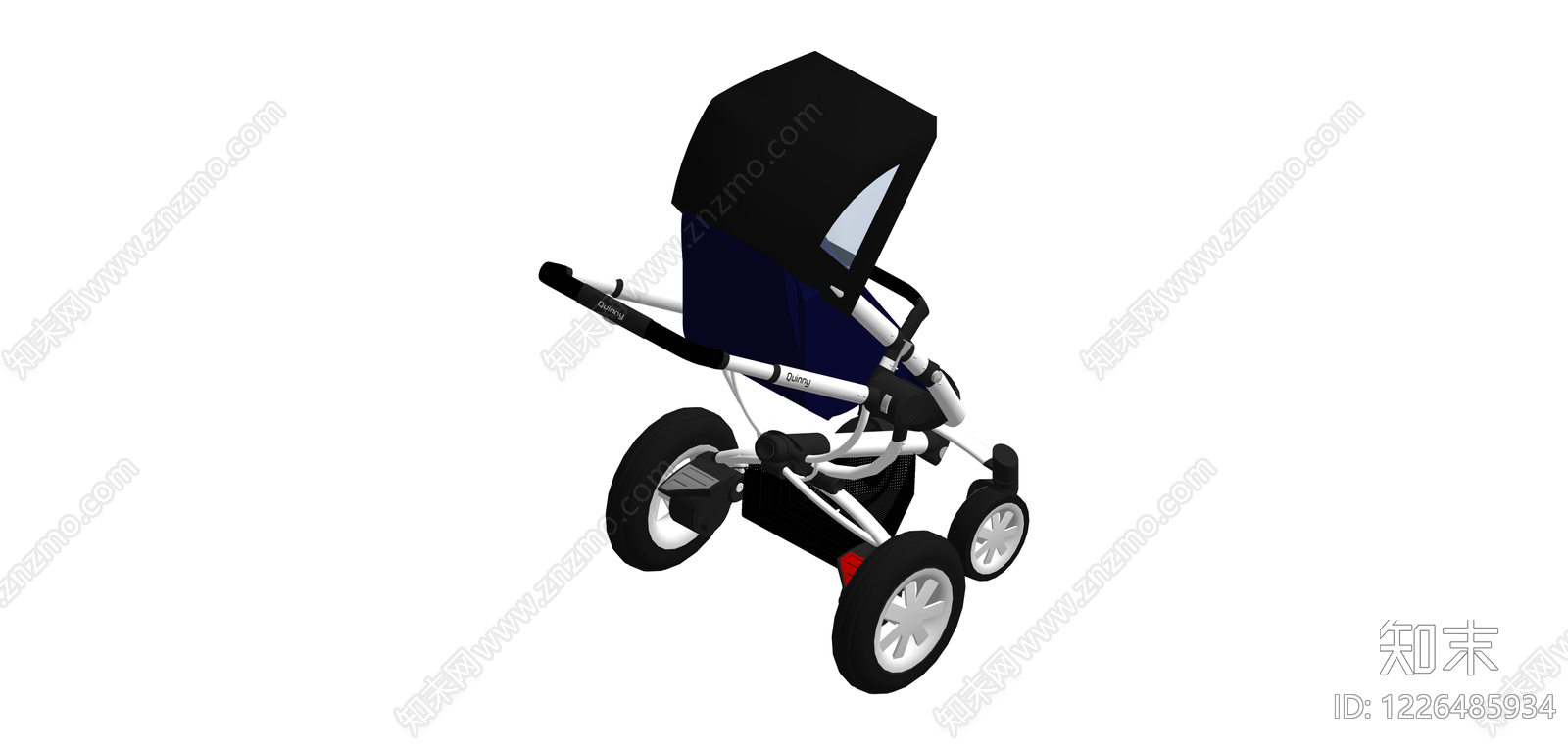 Quinny品牌儿童推车SU模型下载【ID:1226485934】
