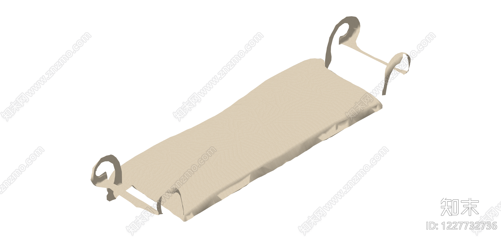长条软垫/坐垫SU模型下载【ID:1227732736】