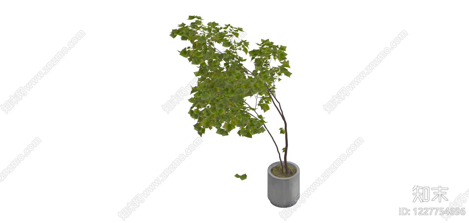 盆栽绿植SU模型下载【ID:1227754696】