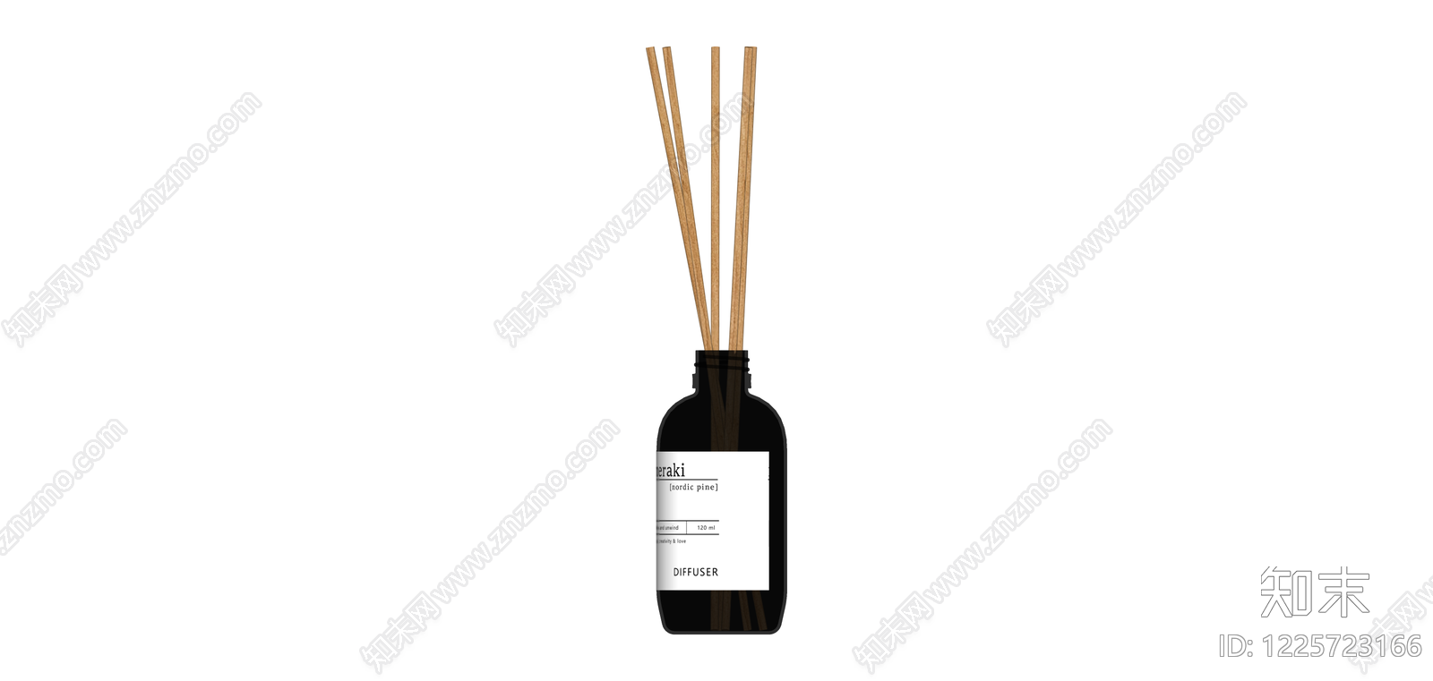 黑色玻璃香薰扩散器SU模型下载【ID:1225723166】