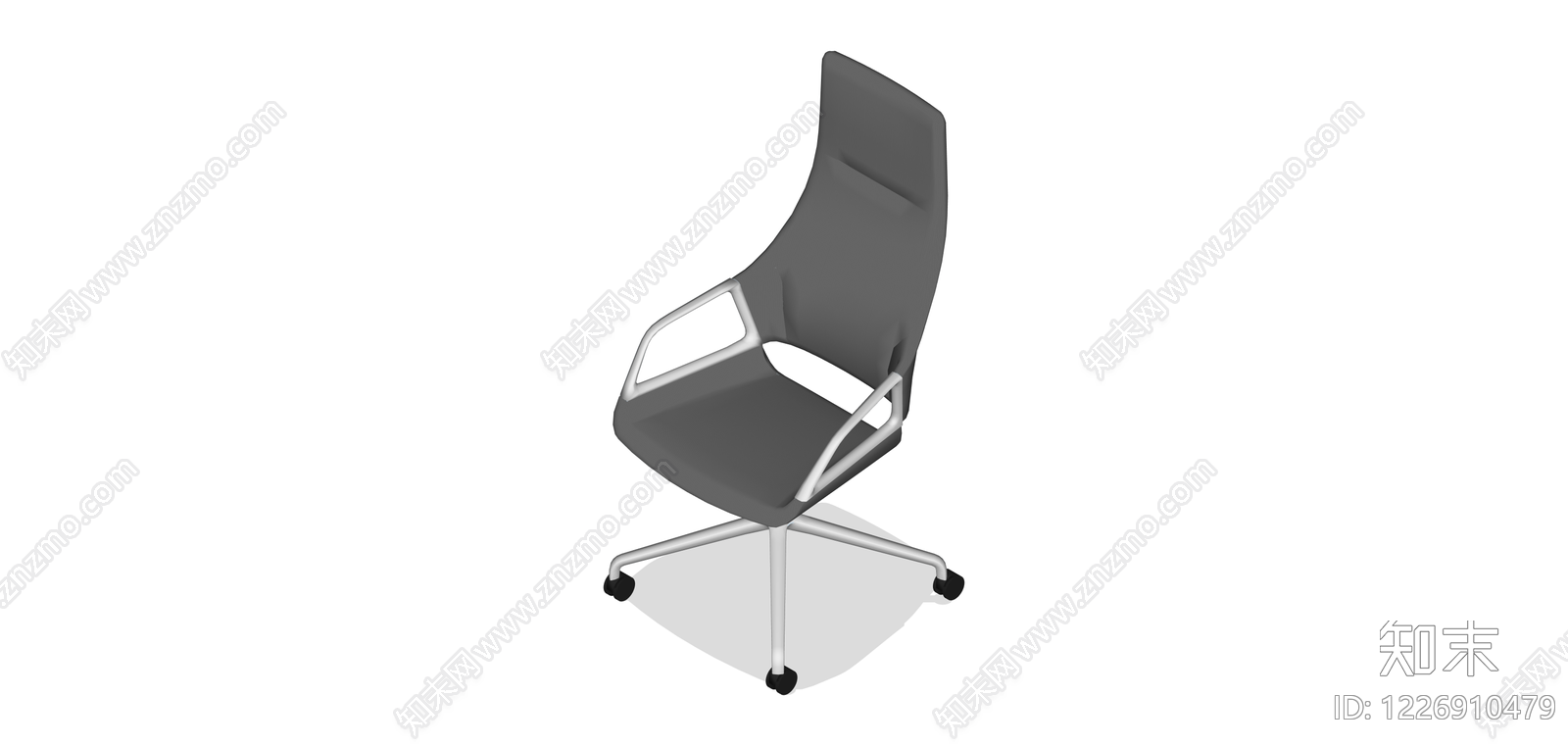 现代办公椅SU模型下载【ID:1226910479】
