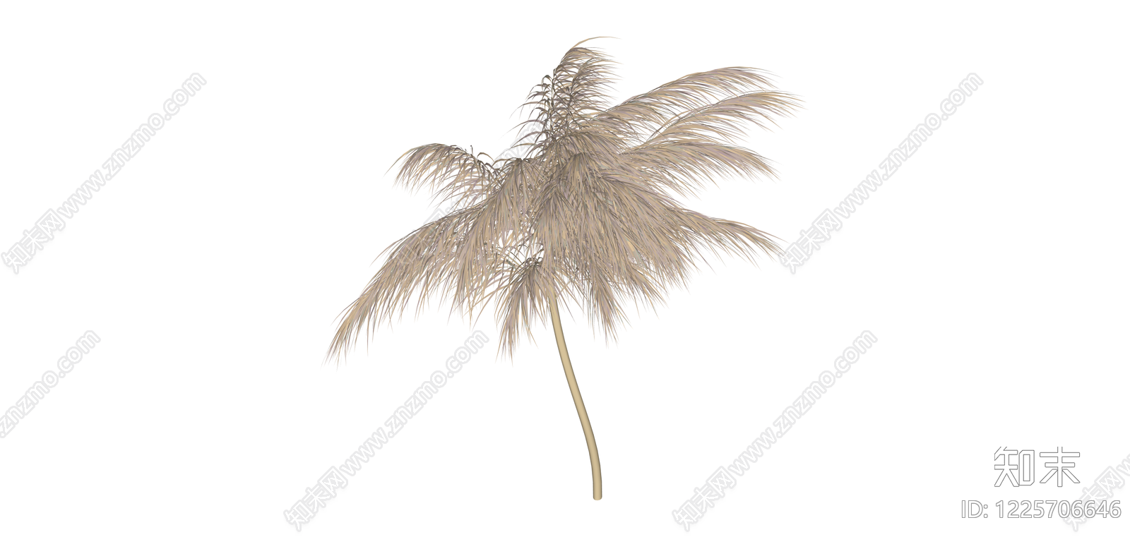 仿真芦苇植物SU模型下载【ID:1225706646】